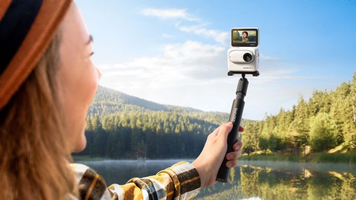 影石Insta360 拇指相機 GO 3：輕巧便攜、解放雙手