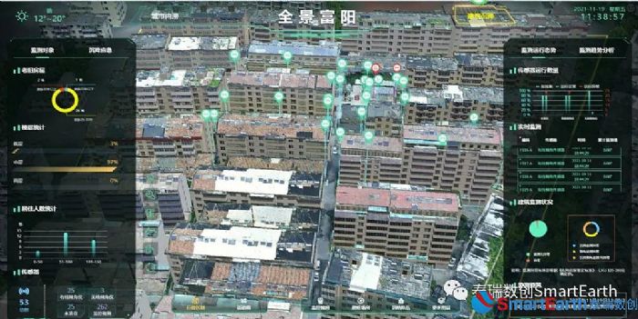 泰瑞數創“全景富陽”數字孿生項目入選全國信標委匯編的《城市數字孿生優秀案例集》，提供城市危房安全監控創新理念
