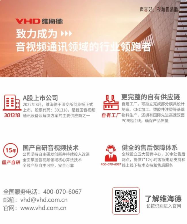 2023MWC上海閉幕 VHD維海德亮相展示視頻會議全場景創新實力
