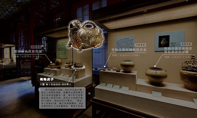 光子晶體科技賦能深博 透明高清顯示讓文物“活”起來