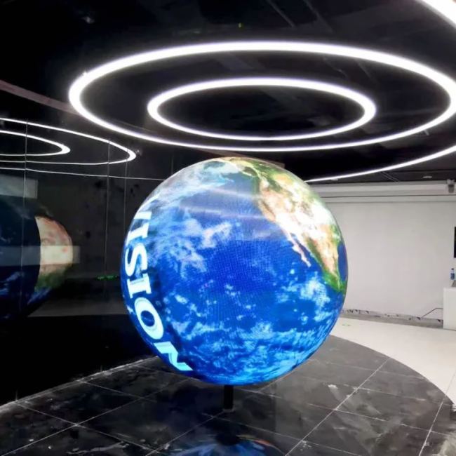 Edgelight邊光 | LED柔性顯示屏，360°凹造型