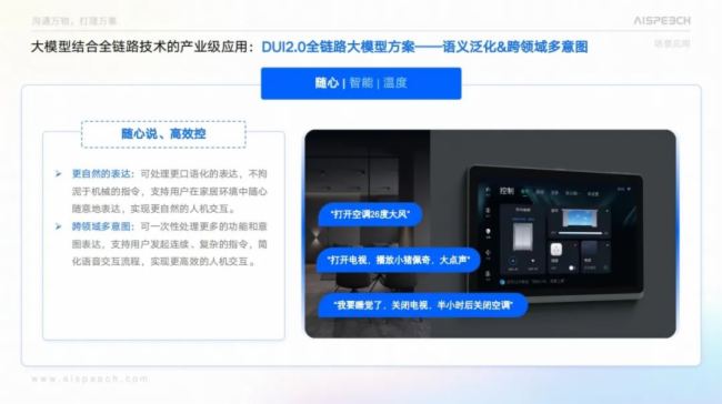 AI賦能家居生活，思必馳智能中控解決方案“聲”動高交會