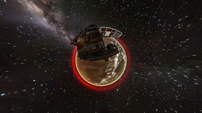 影石Insta360國(guó)產(chǎn)全景相機(jī)上太空，拍到地球與銀河同框浪漫影像