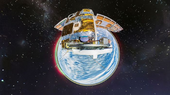 影石Insta360國(guó)產(chǎn)全景相機(jī)上太空，拍到地球與銀河同框浪漫影像