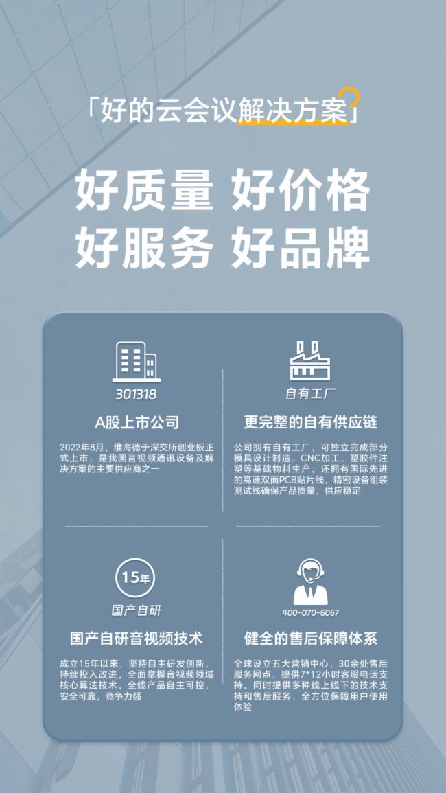 智慧視聽見杭州 | 維海德云視頻會議渠道招募第十三站