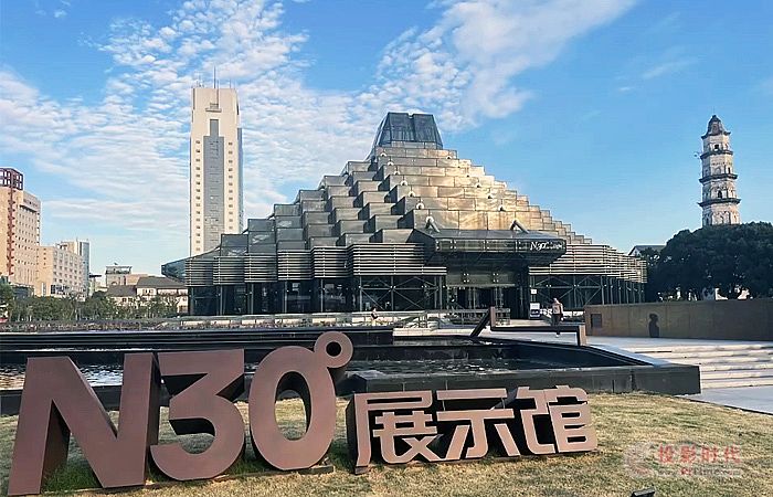 紹興文旅新地標(biāo)|雷曼康碩展LED創(chuàng)意屏點(diǎn)亮北緯30°展示館