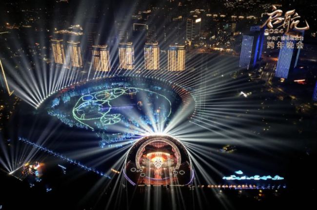 美好啟航！諾瓦星云點亮央視、各大衛視跨年晚會