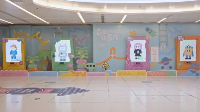 索尼商顯零售應用案例——深圳華強北步行街快閃項目