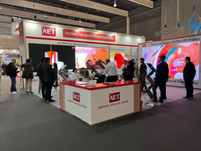 ISE 2024 | AET阿爾泰繼續與全球客戶共享LED極致視界