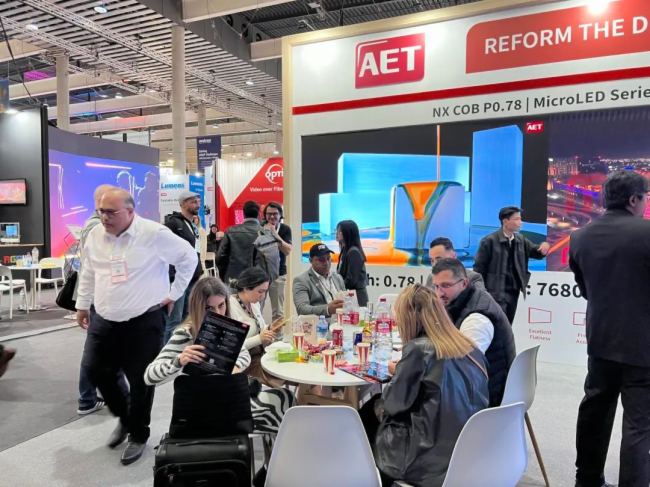 ISE 2024 | AET阿爾泰繼續與全球客戶共享LED極致視界