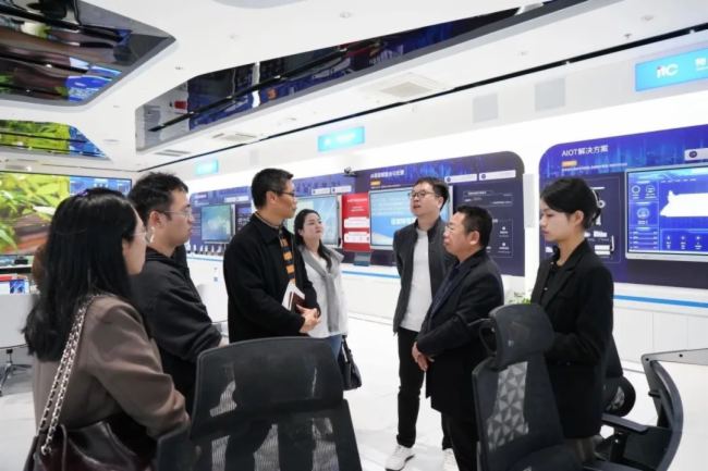 廣州文化旅游產業促進中心產業研究部部長蔡澤斌率隊蒞臨itc考察調研