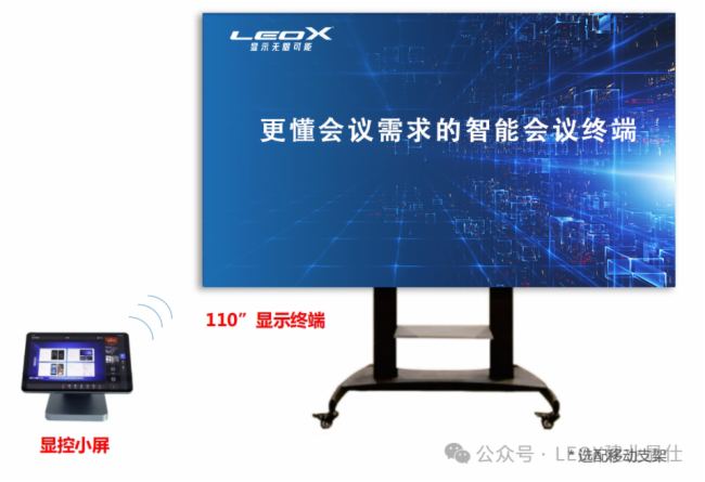 2024LEOX建業顯仕全力打造?【110吋智能會議終端XS-HYL1080A】新品發布