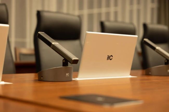 itc云會務、LED顯示屏、無紙化會議等多款系統助力江蘇某大型國企打造一站式智慧會議室