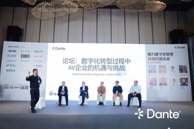 Dante合作伙伴峰會 | Luemns發(fā)表專業(yè)影音融合前瞻技術應用及未來主題演講