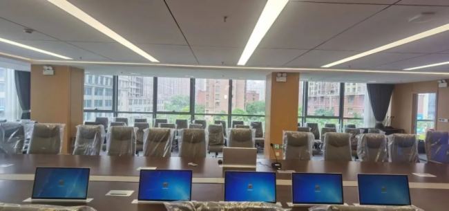 深圳艾旗無紙化升降系統和擴聲系統應用于中國一冶鋼構分公司