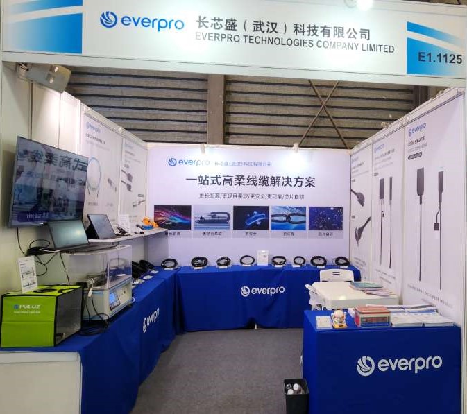 長芯盛攜高柔有源光纜產品驚艷亮相上海機器視覺展！
