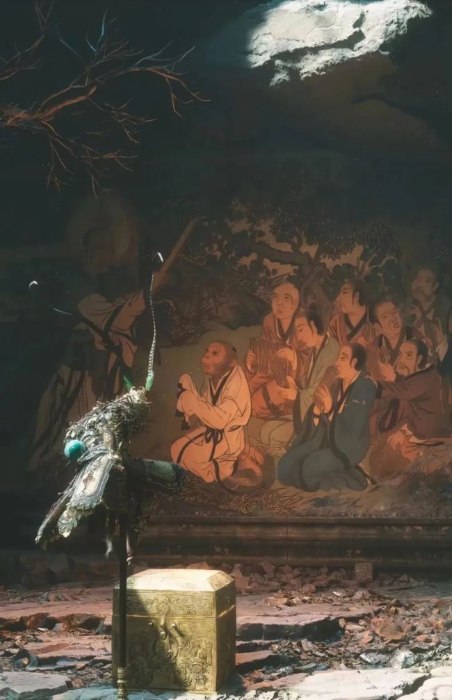 蔚來墻顯示屏將《黑神話：悟空》的西游世界搬到你面前