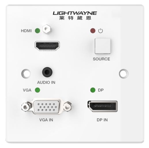 LIGHTWAYNE萊特葳恩 | HDBaseT墻面發射器——高清信號無縫對接