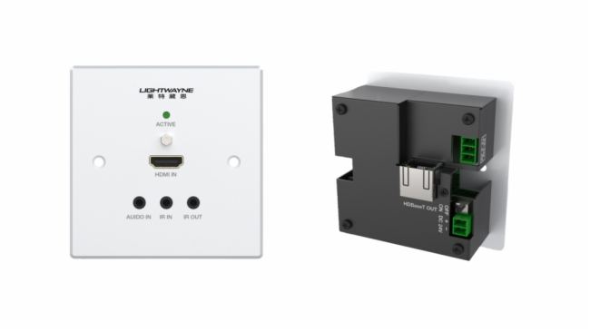 LIGHTWAYNE萊特葳恩 | HDBaseT墻面發射器——高清信號無縫對接