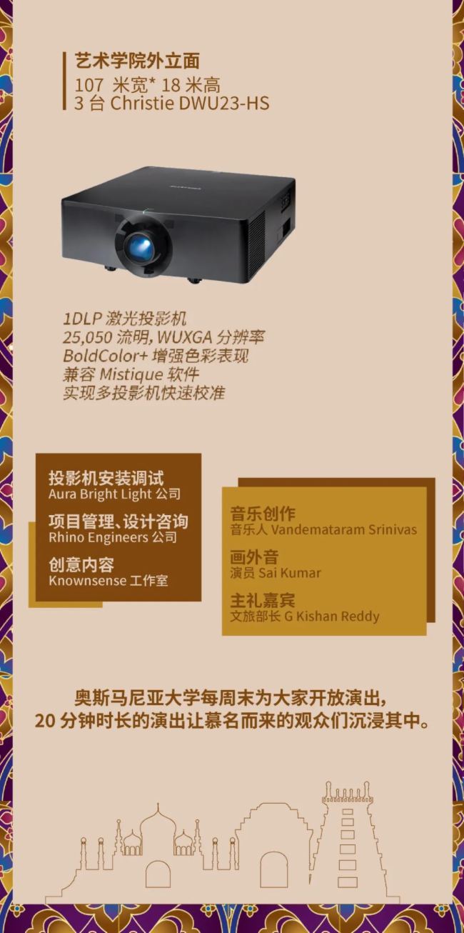 印度學府穿越百年：奧斯馬尼亞大學聲光秀